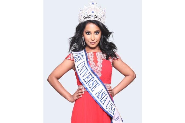Mrs. Universe Asia USA 2023 Dr. Shreyaa Sumi, Billboard Model looks stunning in Los Angeles