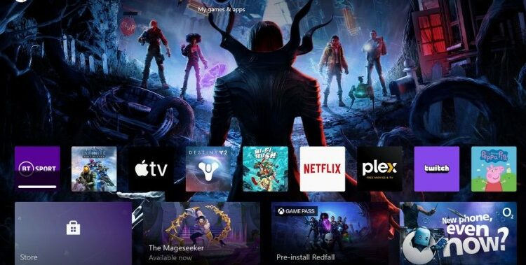 New Xbox Home UI from Microsoft looks significantly better with more room for backgrounds