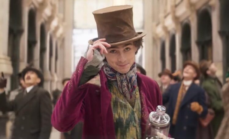 The director saw Timothée Chalamet’s “His High School Musical Performances on YouTube,” and he offered him the Willy Wonka role without requiring an audition.
