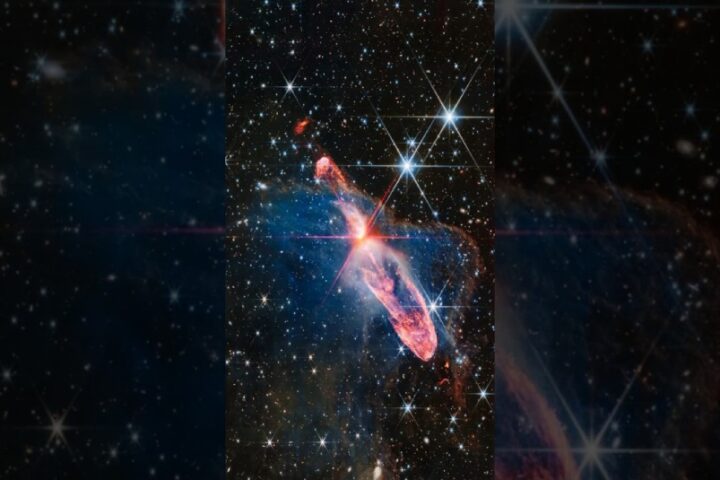 Spectacular Baby Stars Shine in Beautiful New JWST Image