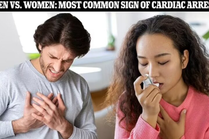 A new study reveals that men and women exhibit distinct symptoms prior to cardiac arrest.