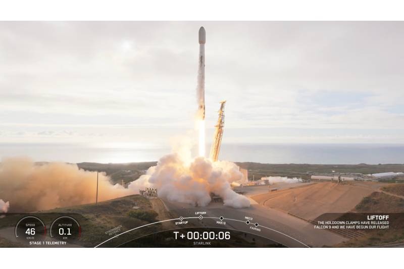 SpaceX Launches 26 More Starlink Satellites into Orbit from California